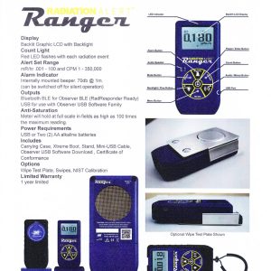 Radiation Alert Ranger Survey Meter Radiation Alert Ranger Survey Meter